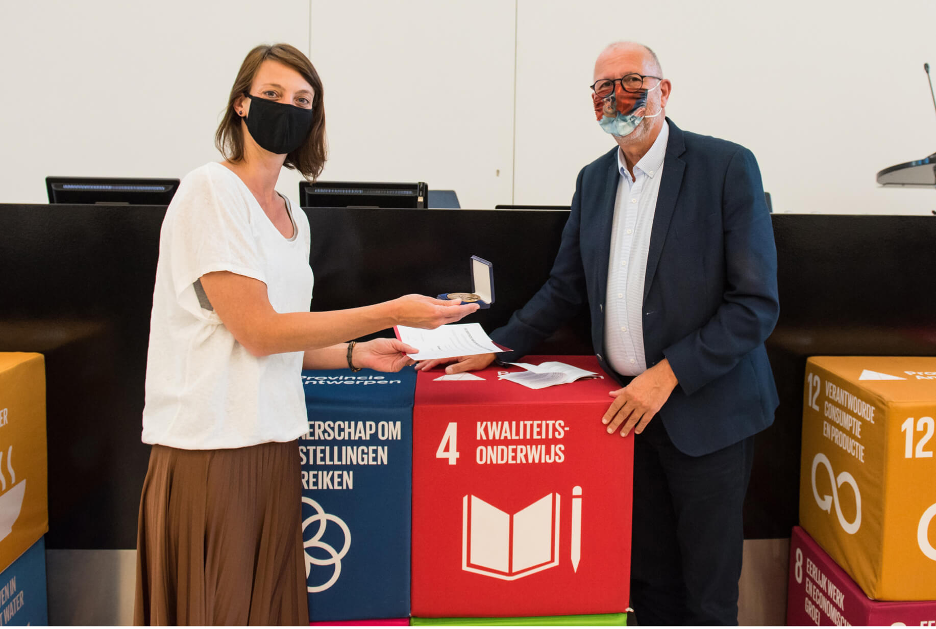 student receives award for the 2020 price for global research of the province of antwerp